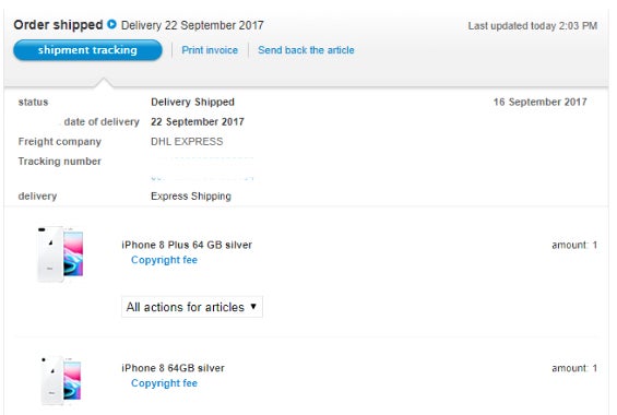 The iPhone 8, Apple Watch 3 and Apple TV 4K are now shipping