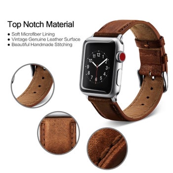 This super cool leather Apple Watch band costs just 18 8x cheaper than an Apple Leather band PhoneArena