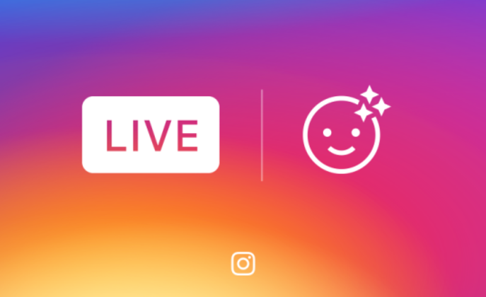 Instagram introduces face filters for live video - Instagram adds face filters for live video