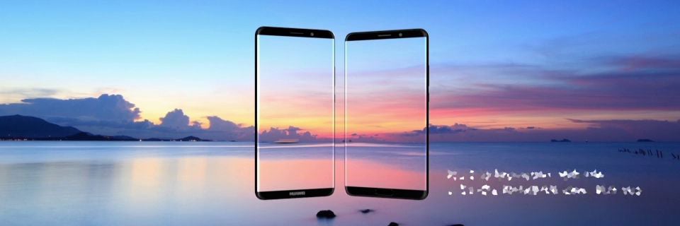 The Mate 10 Pro (left) and the Mate 10 (right) - Huawei Mate 10 and Mate 10 Pro allegedly leak in official renders