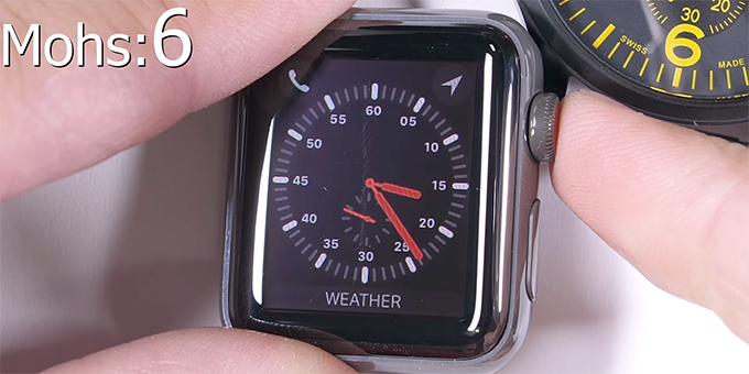 Watch a $1,300 sapphire Apple Watch Series 3 get scratched on camera