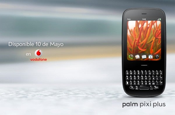 Palm Pixi Plus heading to Vodafone in Spain - no Palm Pre Plus for the ride