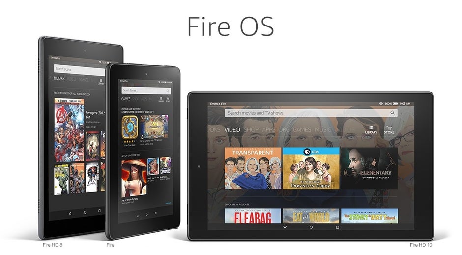 Amazon announces Fire OS 6 based on Android 7.1.2 Nougat