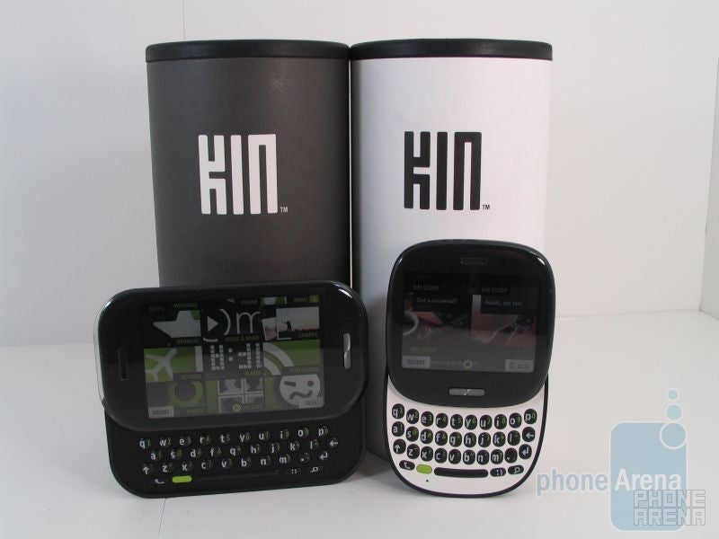 Hands-on with the Microsoft KIN ONE and KIN TWO