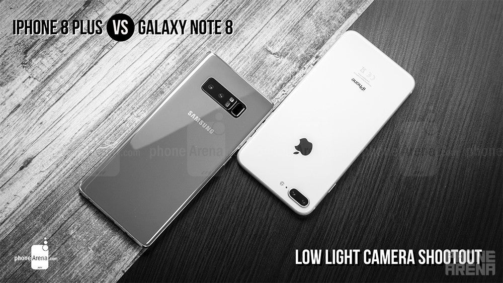 iPhone 8 Plus vs Galaxy Note 8 low light camera shootout: Which is better for taking photos at night?