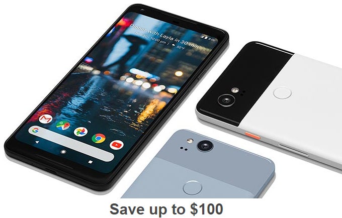 Deal: Save $100 on a Google Pixel 2 (Verizon only)