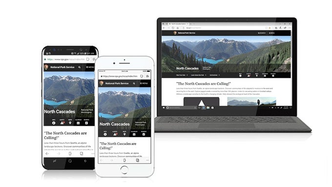Continue on PC may be just a fancy name for webpage syncing across devices, but we'll take it - Microsoft Edge on iOS is official and available for testing now, Android version coming soon