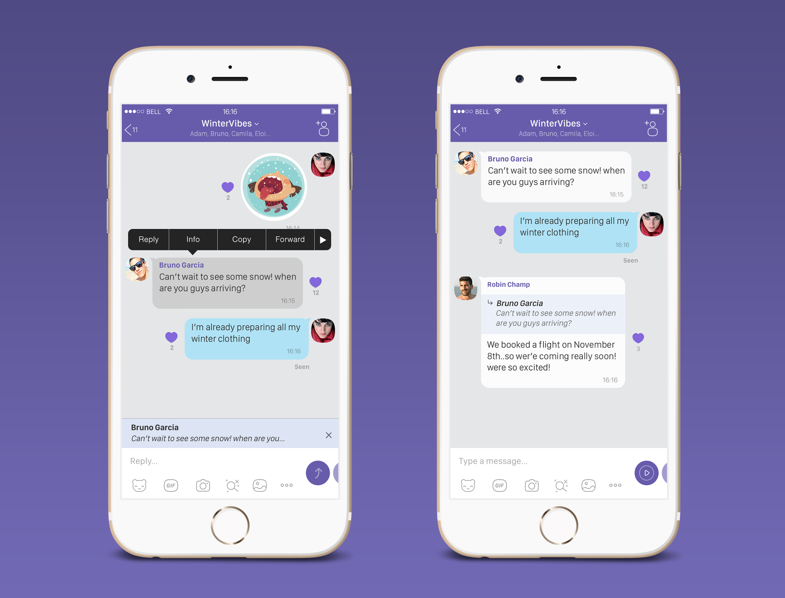 Reply messages in group - Latest Viber update brings pinned messages, replies in group, more