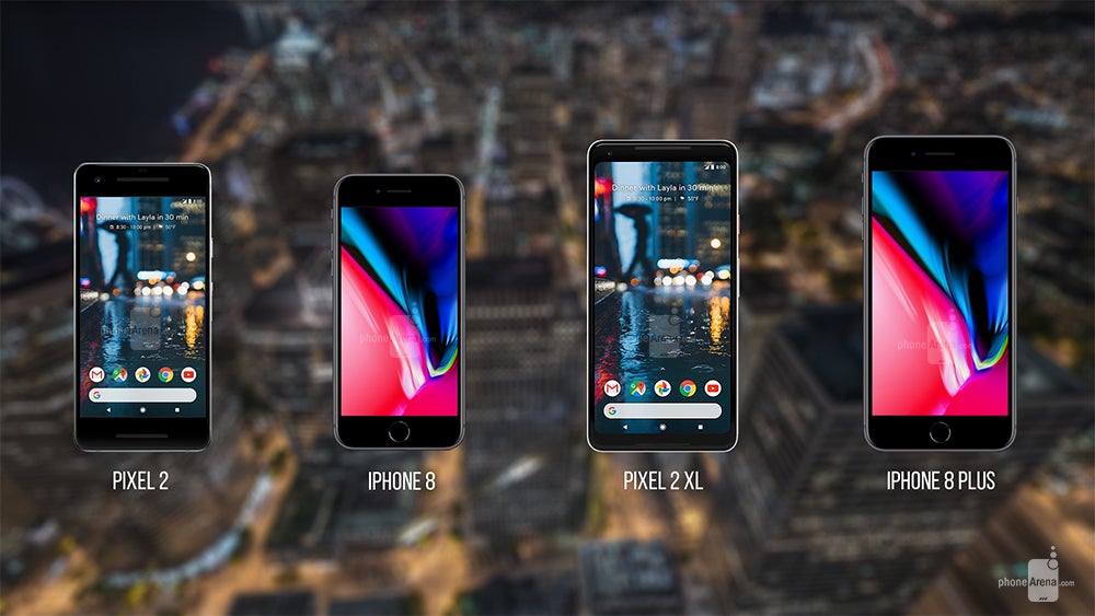 Pixel 2 and Pixel 2 XL vs iPhone 8 and iPhone 8 Plus: a specs comparison