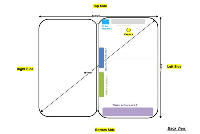 ZTE&#039;s foldable smartphone spotted at FCC one week ahead of official announcement