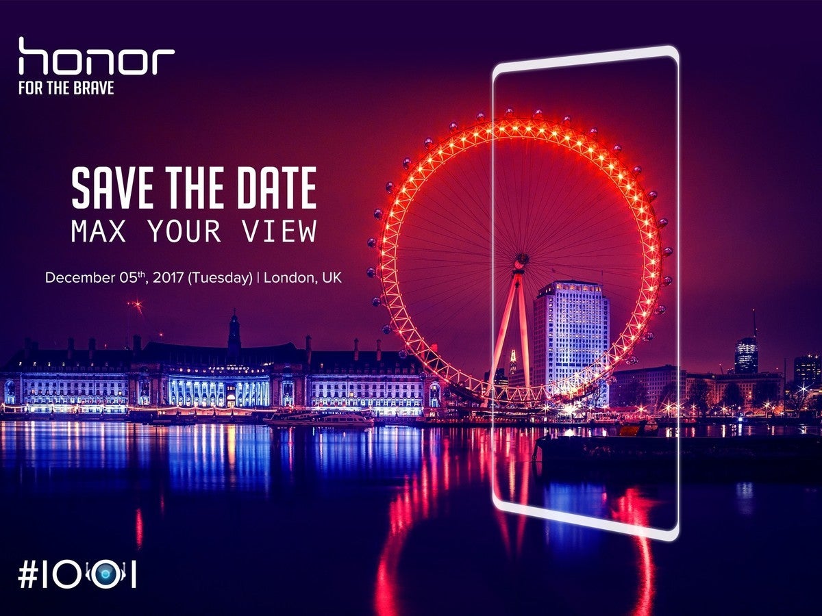 Honor to launch an unknown bezel-less device on December 5