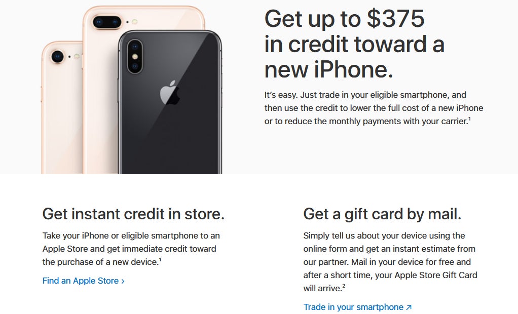 Apple can give you up to $375 for an iPhone 7 (Plus) - The iPhone 7 is worth more for Google than for Apple when it comes to trade-ins