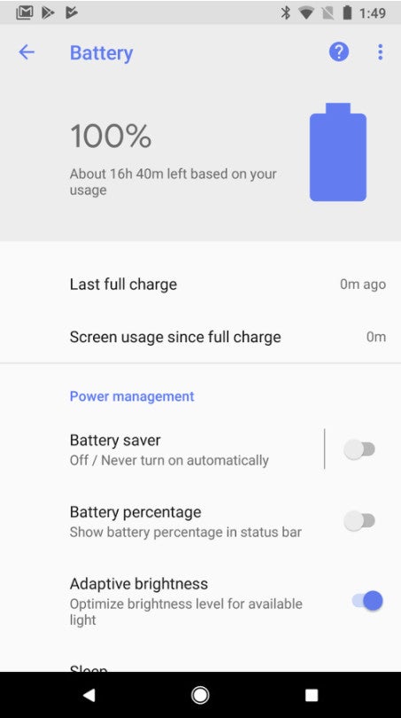 Google&#039;s battery app gets released in the Play Store