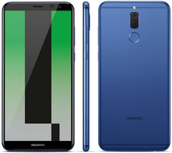 The Huawei Mate 10 Lite - Render showing both sides of Huawei Mate 10 Lite is here for your viewing pleasure
