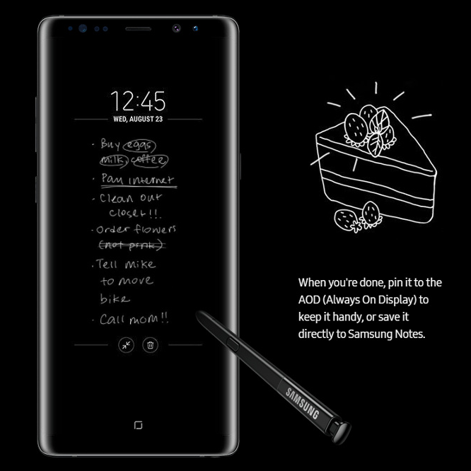 Always On Display on the Galaxy Note 8 - How to get Galaxy Note 8's unique features on your Android phone