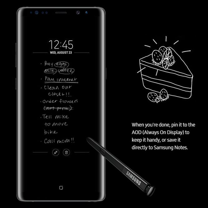 Always On Display on the Galaxy Note 8 - How to get Galaxy Note 8&#039;s unique features on your Android phone
