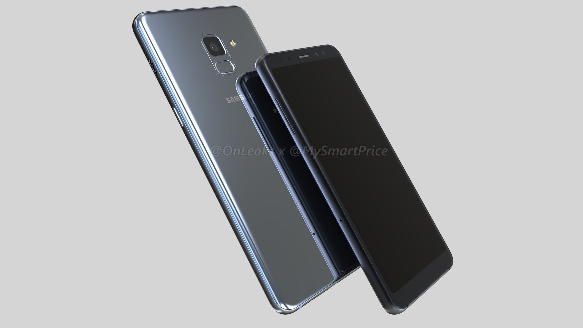 Samsung Galaxy A5 (2018) and A7 (2018) appear in tons of new renders