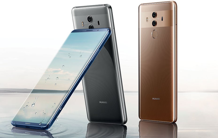 Huawei Mate 10 Pro doesn't have a 3.5mm headset jack, but comes with adapter and USB Type-C earphones