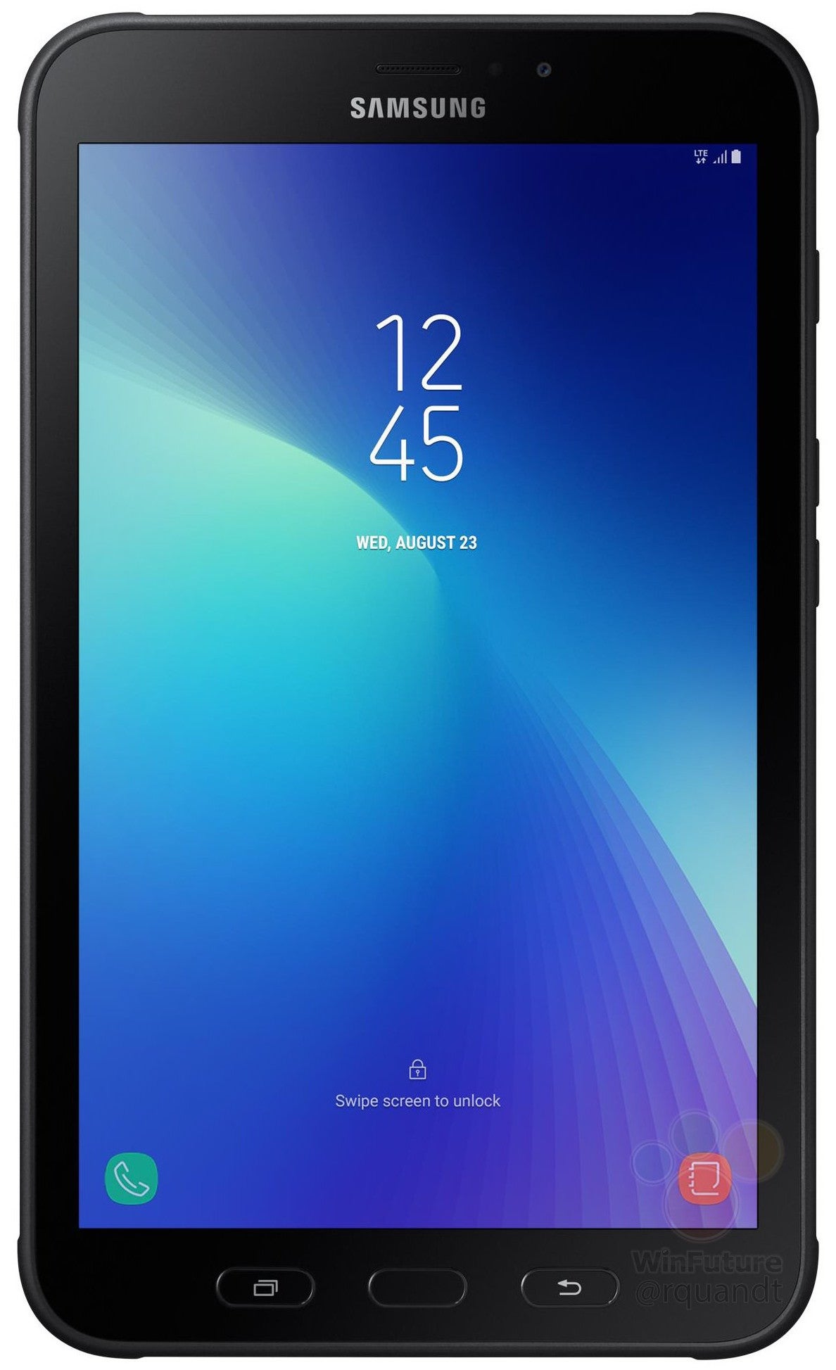 Here is the unannounced Samsung Galaxy Tab Active 2