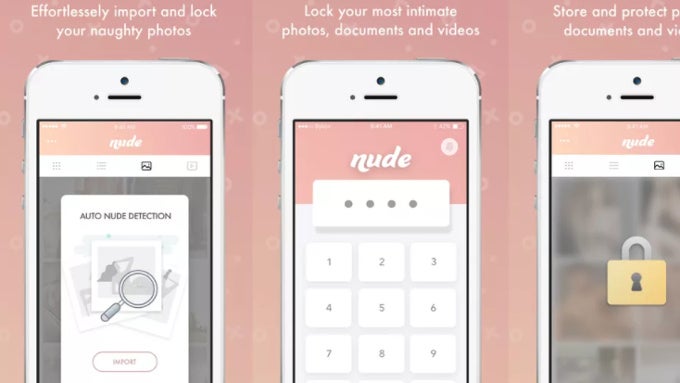 Nude is a new iPhone app that automatically finds your nudes and hides them from the camera roll