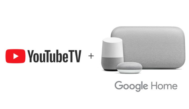 YouTube TV gains voice control on Google Home and Google Home Mini