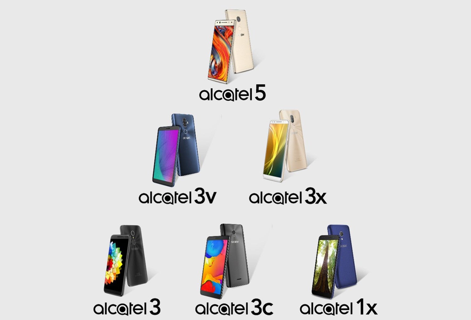 Have a peek at Alcatel&#039;s 2018 high-end lineup of smartphones before they get announced