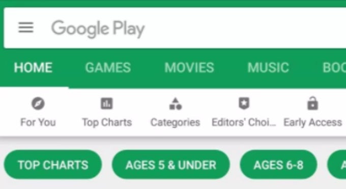 Google Play Store starts rolling out new design... violates its own Material Design guidelines