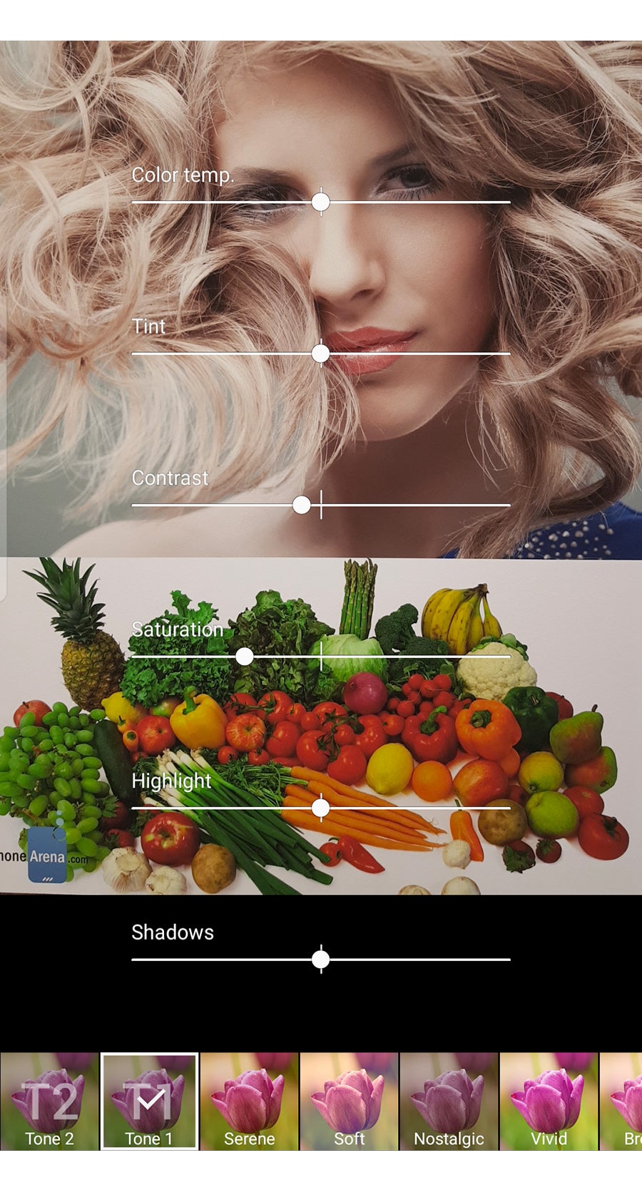 Don&#039;t like overly saturated colors? No problem, just move the saturation slider down and save it as a custom preset! - ​Shoot like a pro with your smartphone: how to use RAW and manual controls to take gorgeous photos