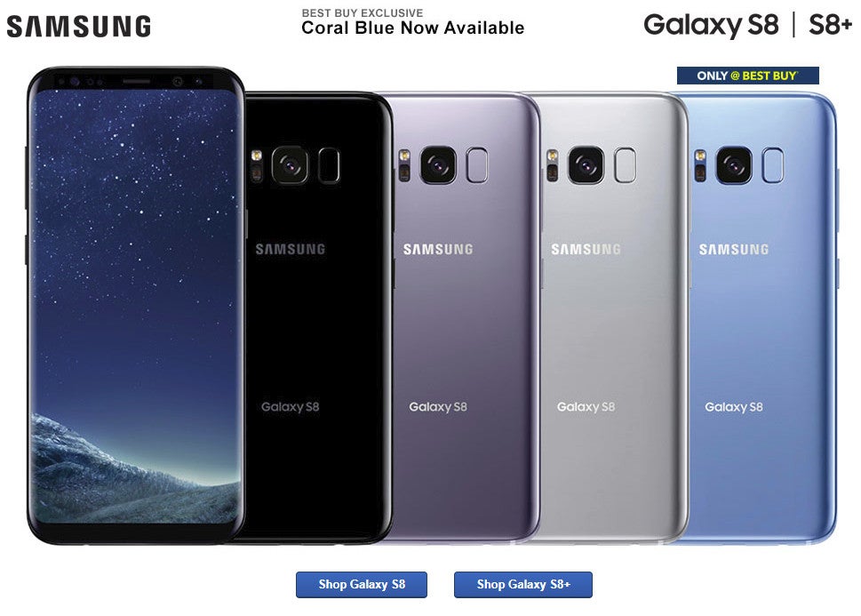 Deal: Save up to $250 when you buy a Samsung Galaxy S8/S8+ or Note 8 from Best Buy