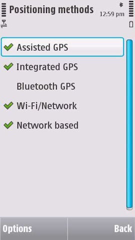 Support for Qype and Wi-Fi positioning found on the latest version of Ovi Maps