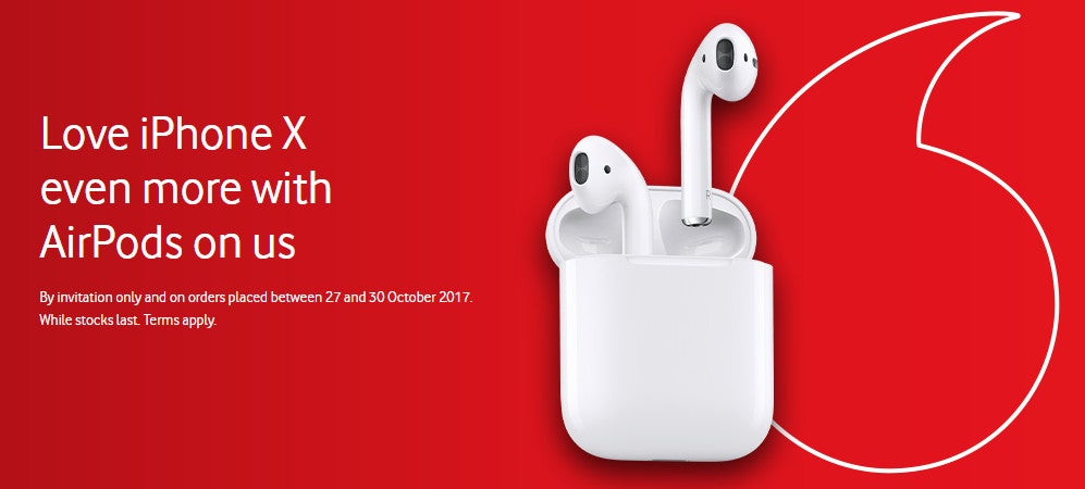 buy airpods vodafone