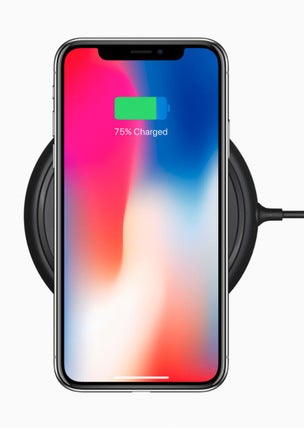 The Mophie wireless charging base works with iPhone 8, 8 Plus, and iPhone X. And it costs $60. - All you need to know about wireless charging on the iPhone 8, 8 Plus, and iPhone X