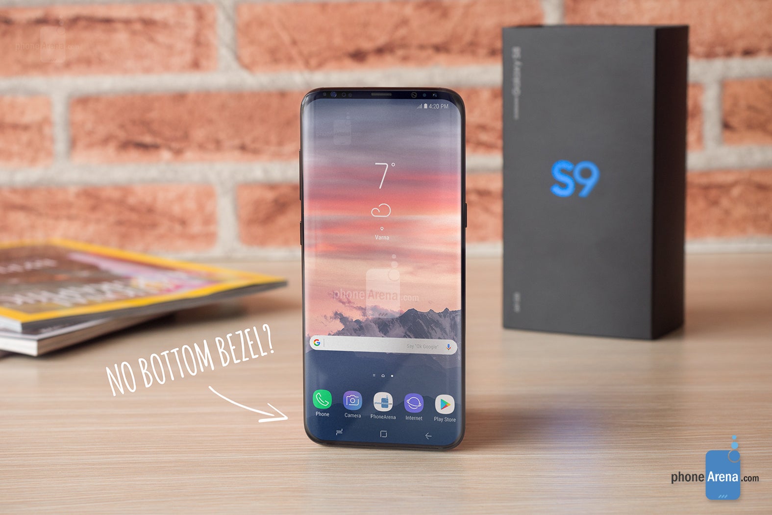 Come on, how cool would that be! No bezel at the bottom... no notch at the top - Awesome Galaxy S9 renders offer an early glimpse at what Samsung's next flagships might look like
