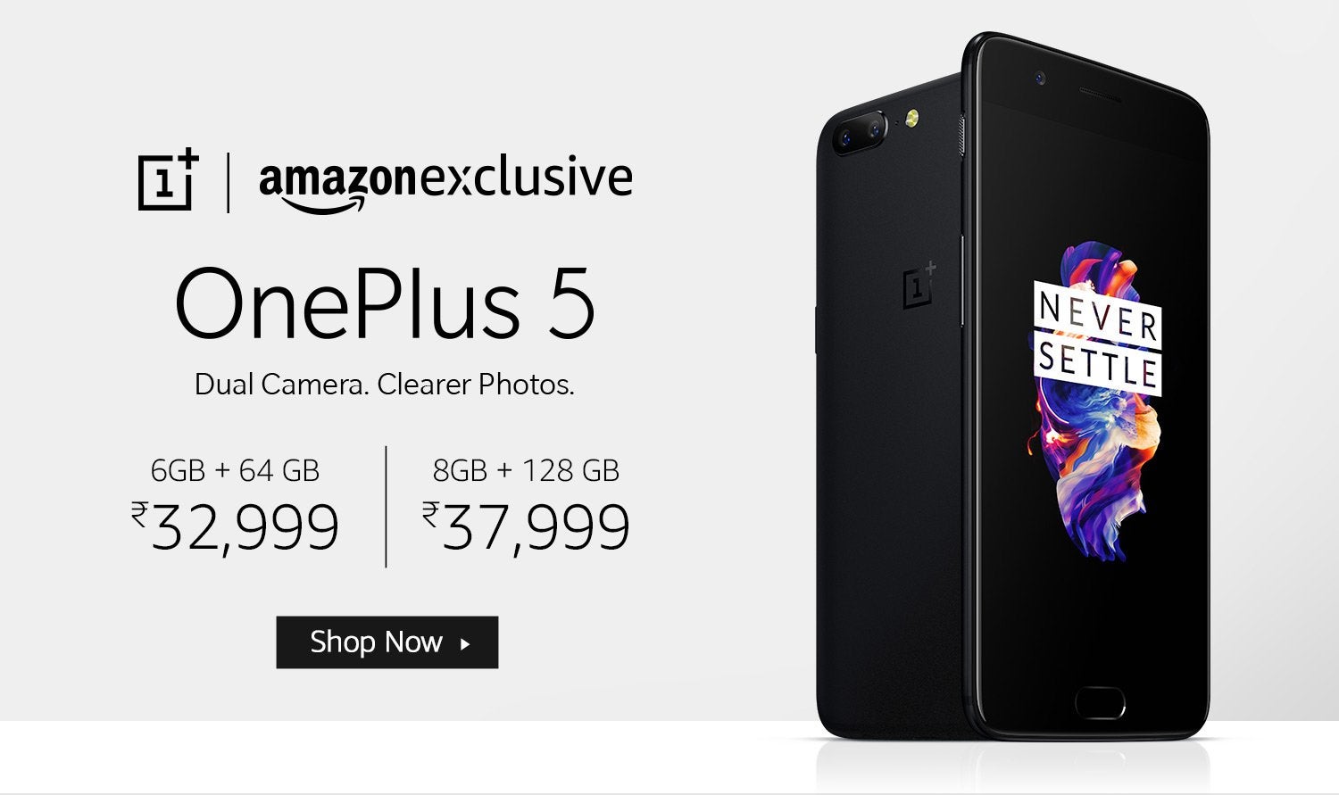 OnePlus 5 advert, as found on Amazon.in - Rumor: OnePlus 5T to launch on the 16th of November as an Amazon exclusive