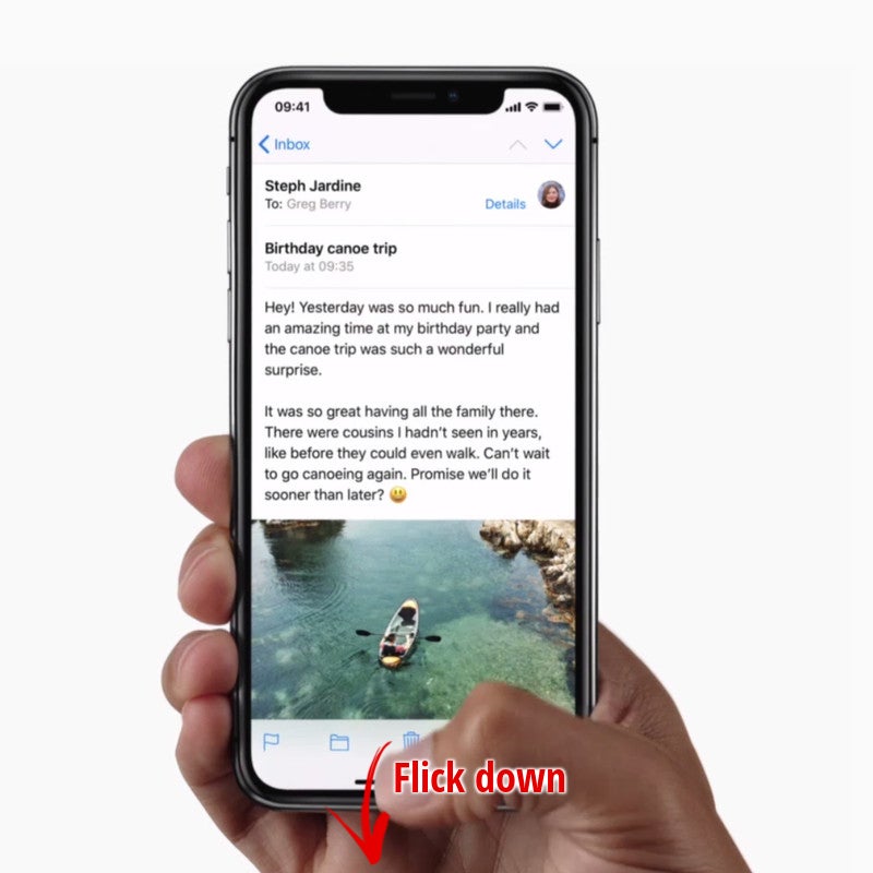 How to use iPhone X in one-hand mode (Reachability)