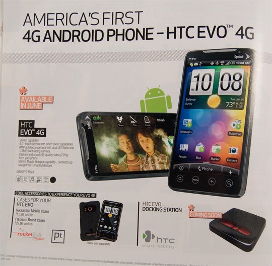 Best Buy expected to sell the HTC EVO 4G micro HDMI dock