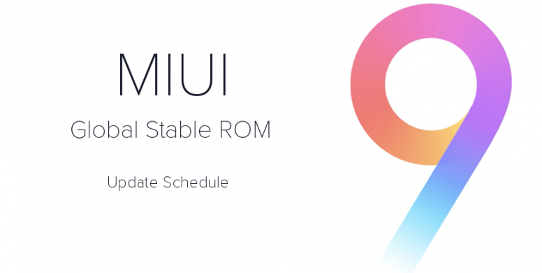 MIUI 9 is starting its global rollout today to some Xiaomi devices, here's a schedule for all the rest