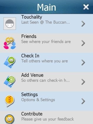 Update fixes issue with Touchality&#039;s FourSquare app for Windows Mobile