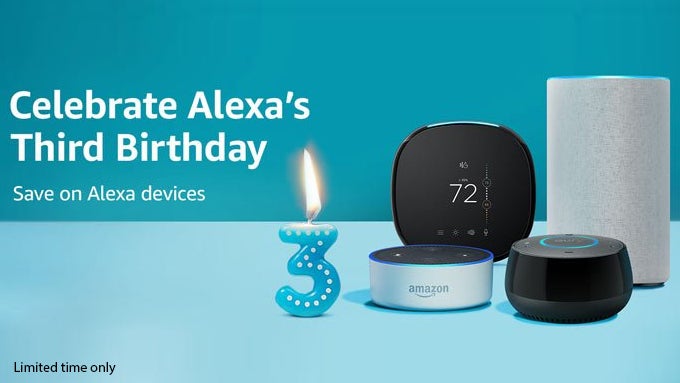 Deals: Amazon celebrates Alexa's third birthday with a bevy of hot deals on Alexa-powered devices