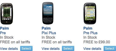 Palm Pre Plus &amp; Pixi Plus touches down onto O2 UK&#039;s lineup