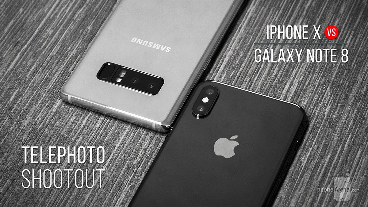 Best smartphone telephoto camera: iPhone X vs Galaxy Note 8