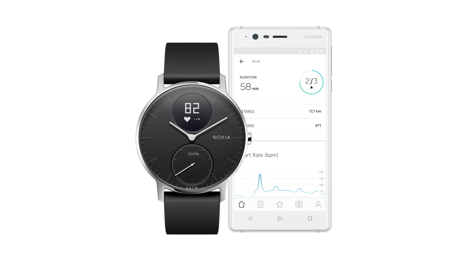 Nokia steel hybrid clearance smartwatch