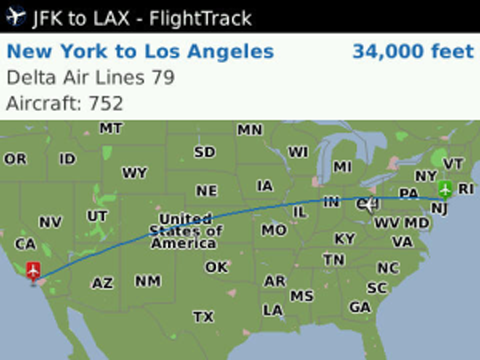 FlightTrack now available for BlackBerry packing business travelers