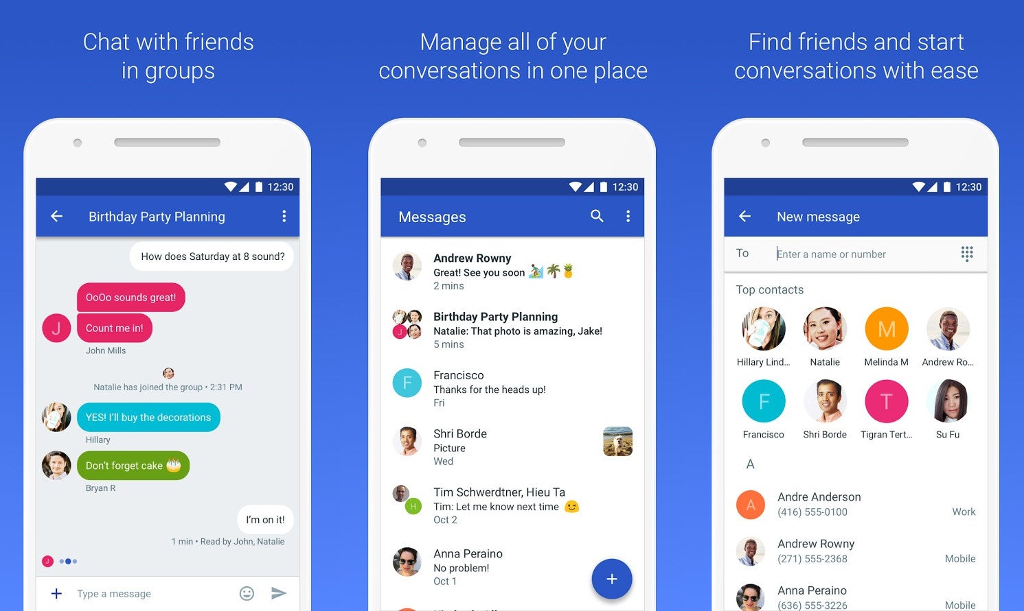 New Android Messages update adds Duo integration, new message indicators, RCS for dual SIM phones, and more