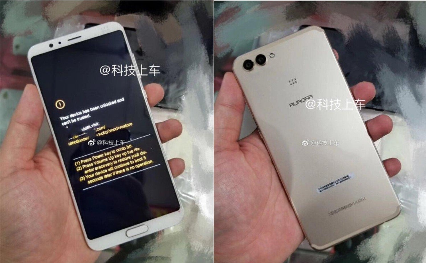 Alleged Huawei Nova 3 shows its iPhonesque silhouette in leaked pictures
