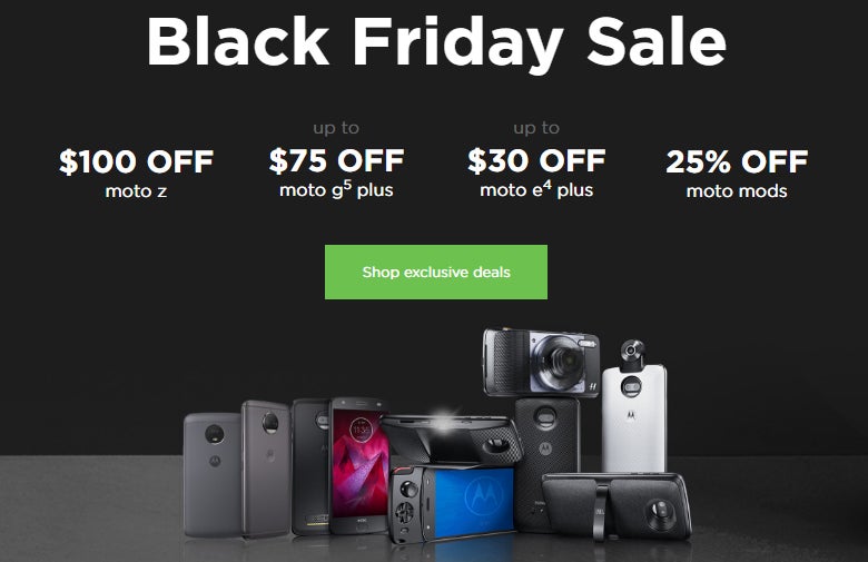 Motorola&#039;s Black Friday 2017 deals are here