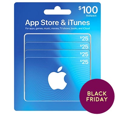 Best deals on iTunes gift cards for Black Friday