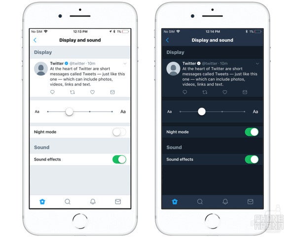 Twitter for iOS is an example of an app with Night Mode built in - How to improve your iPhone X battery life: 3 quick and easy tips and tricks