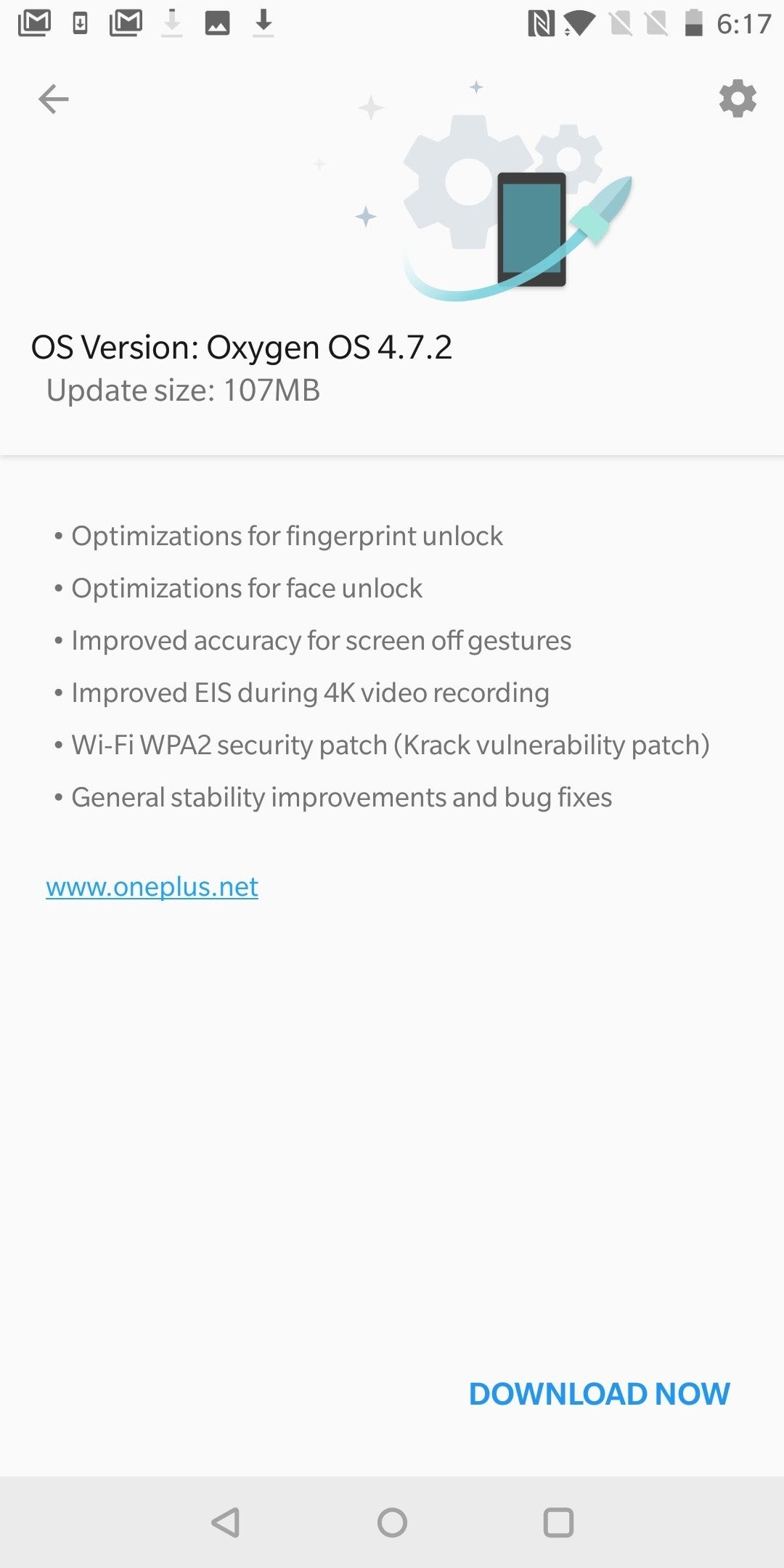 OnePlus 5T receives OxygenOS 4.7.2 update, here is what's new