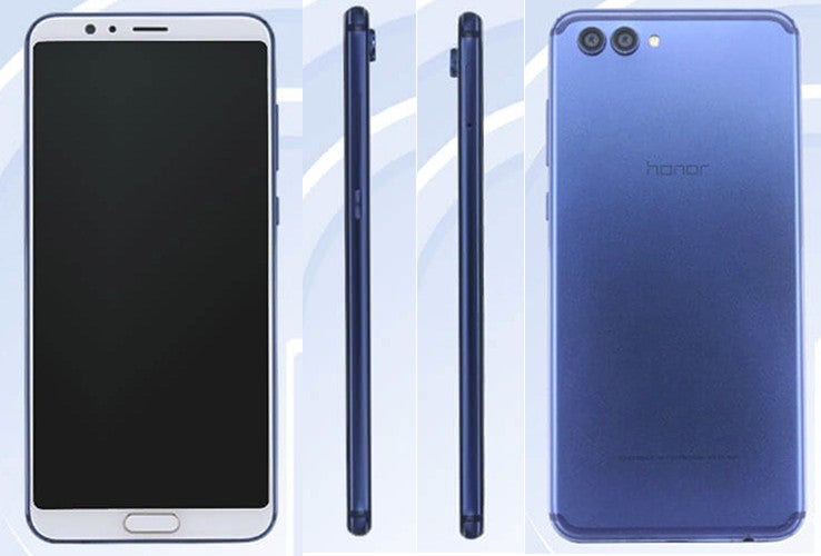 Honor V10 official pictures show the bezel-less smartphone from all angles